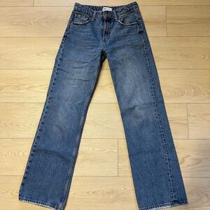 Zara mid rise jeans